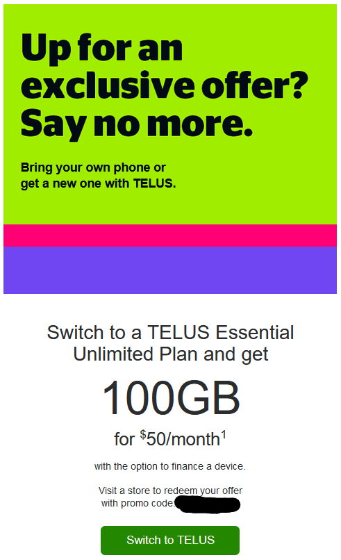 Offre Telus