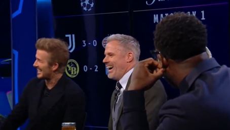 David Beckham fait rire aux éclats le studio de CBS Sports en taquinant Gary Neville lors de l’annonce de sa nouvelle émission de football !