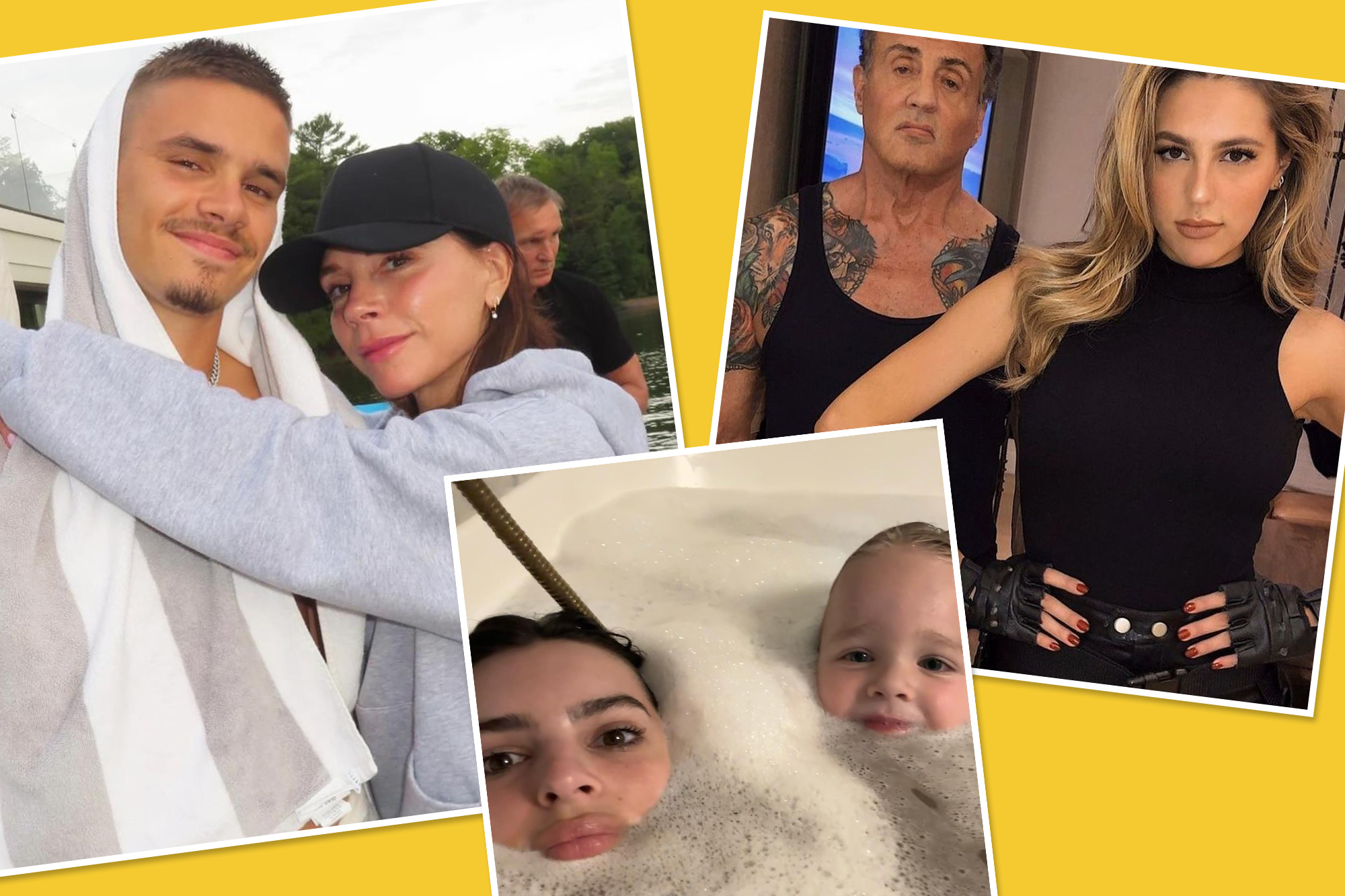 Best star snaps of the week: Fame in the family; Sly Stallone and more