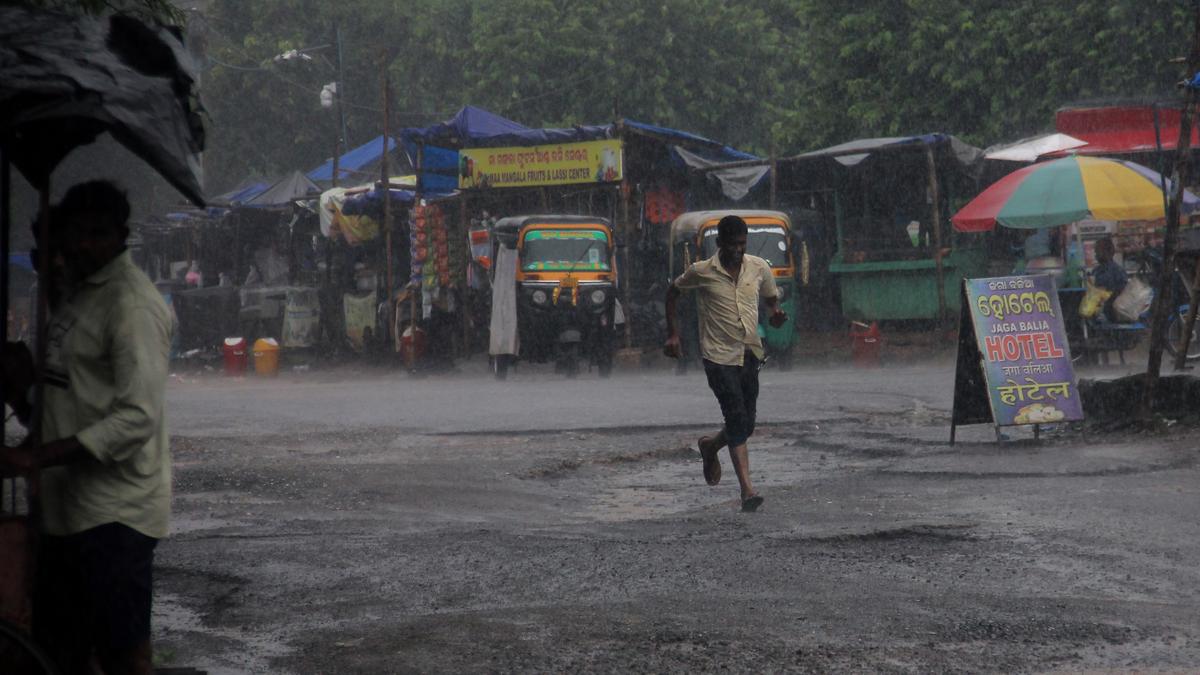 Depression-induced rain lashes parts of Odisha