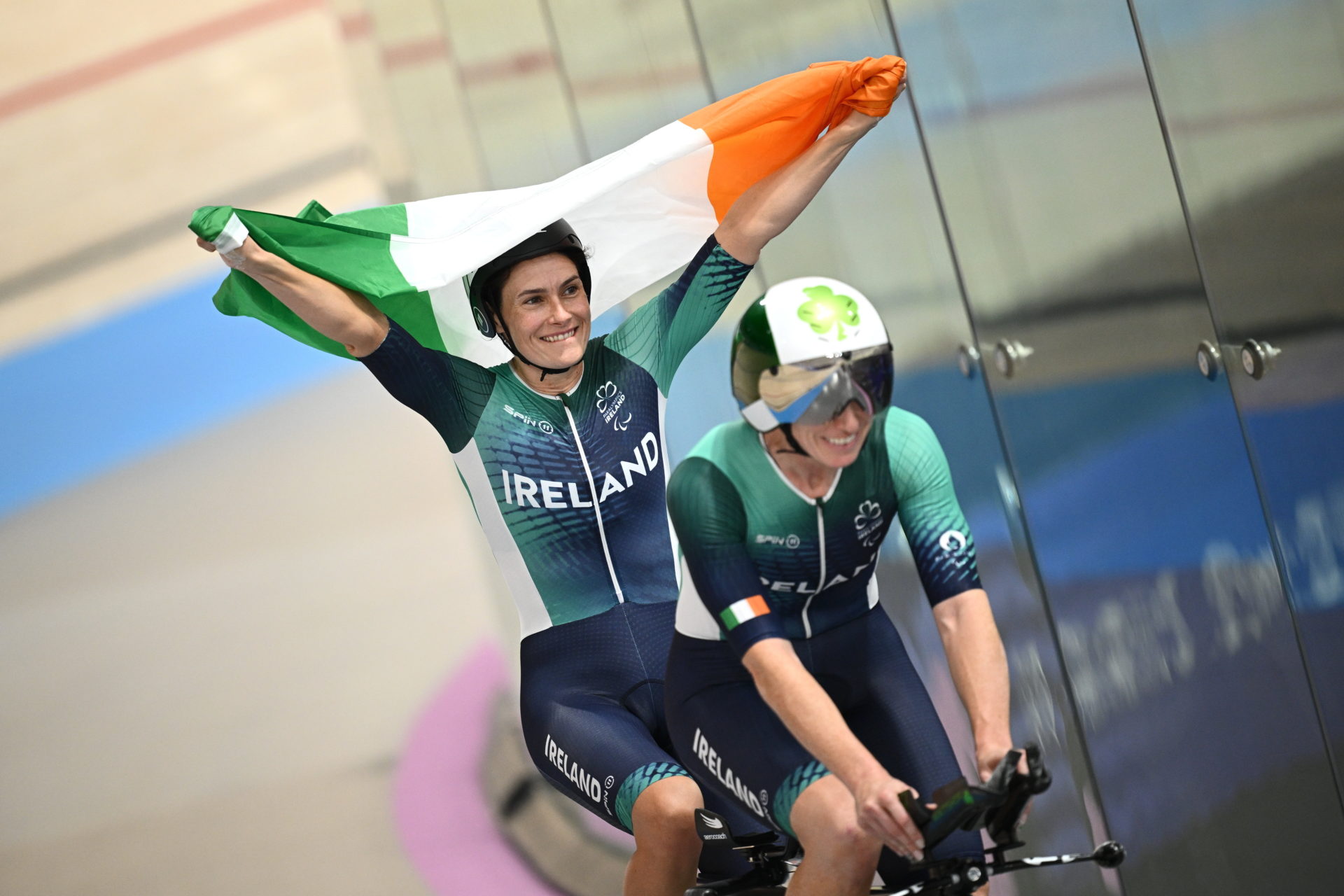 Dunlevy and McCrystal win Silver at 2024 Paralympics for individual pursuit 