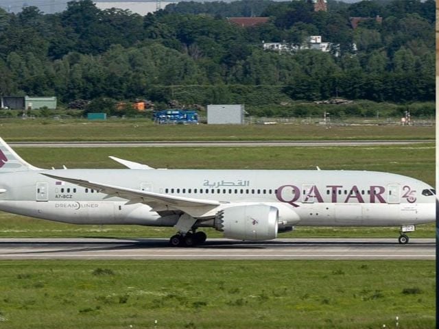 Qatar Airways flight makes emergency landing in Karachi after engine failure