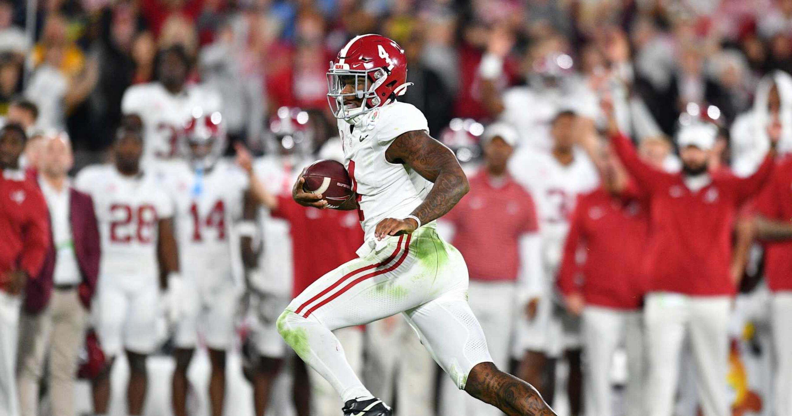 Jalen Milroe, No. 5 Alabama Impress CFB Fans in Kalen DeBoer’s Debut with Win vs. WKU