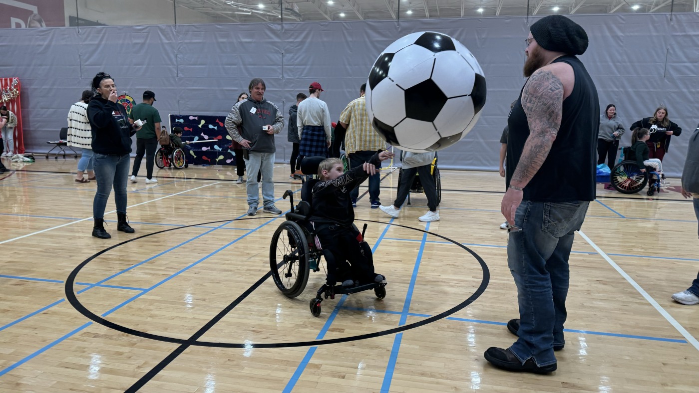 Wheelies look fun, but they’re a serious skill for kids in wheelchairs