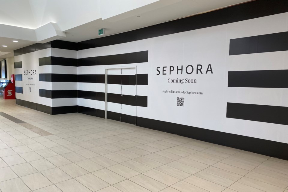 Station Mall starts major renovations for new Sephora anchor