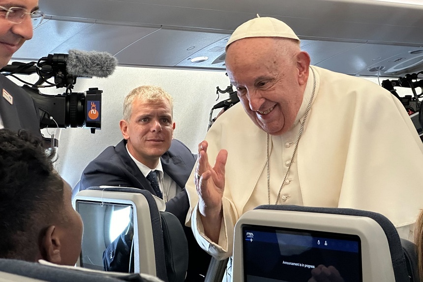 Behind the scenes as Pope Francis kicks off his historic, longest-ever tour