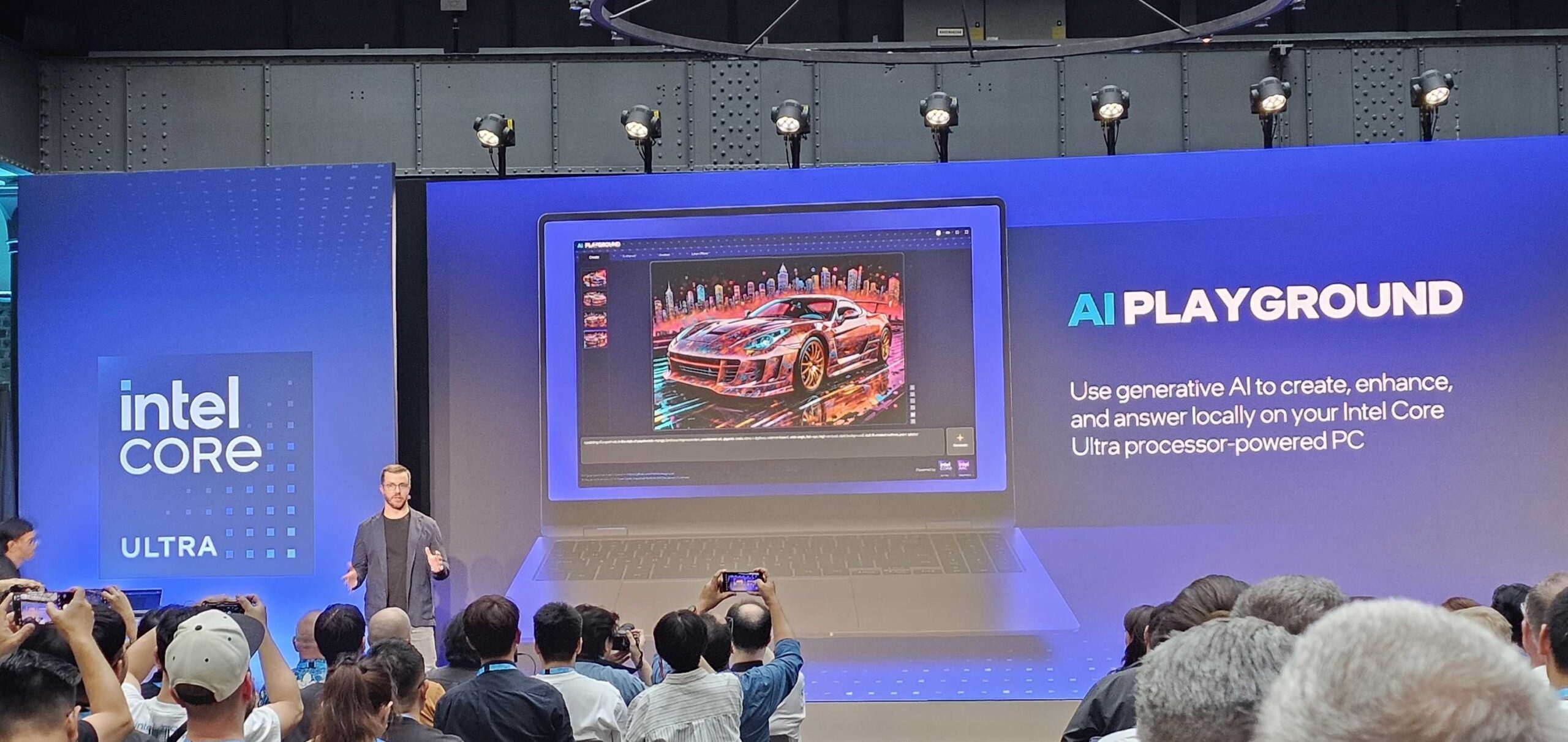 Intel’s AI Playground app shows what’s possible with Core Ultra