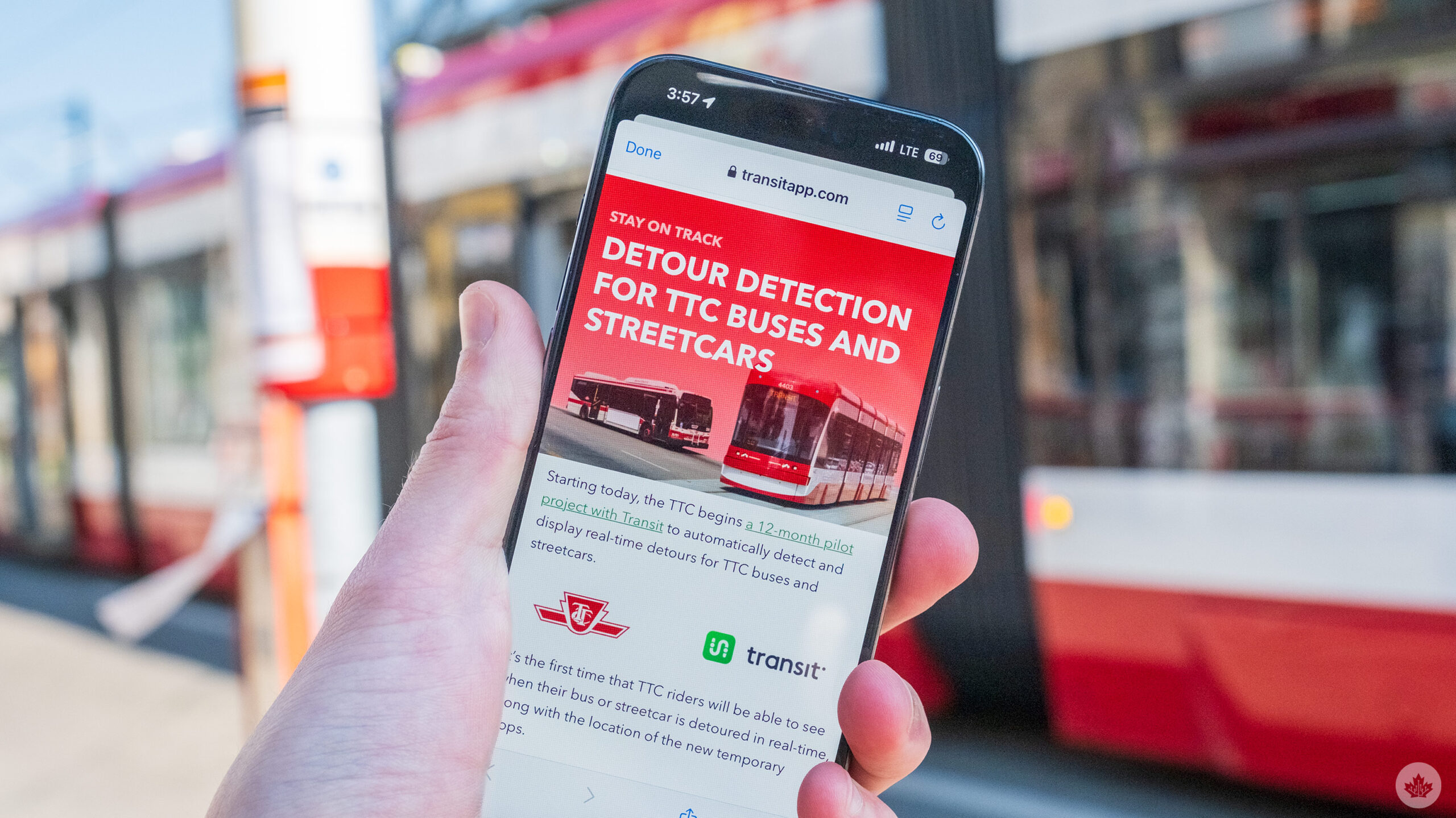 TTC and Transit app partner to show route changes on live map