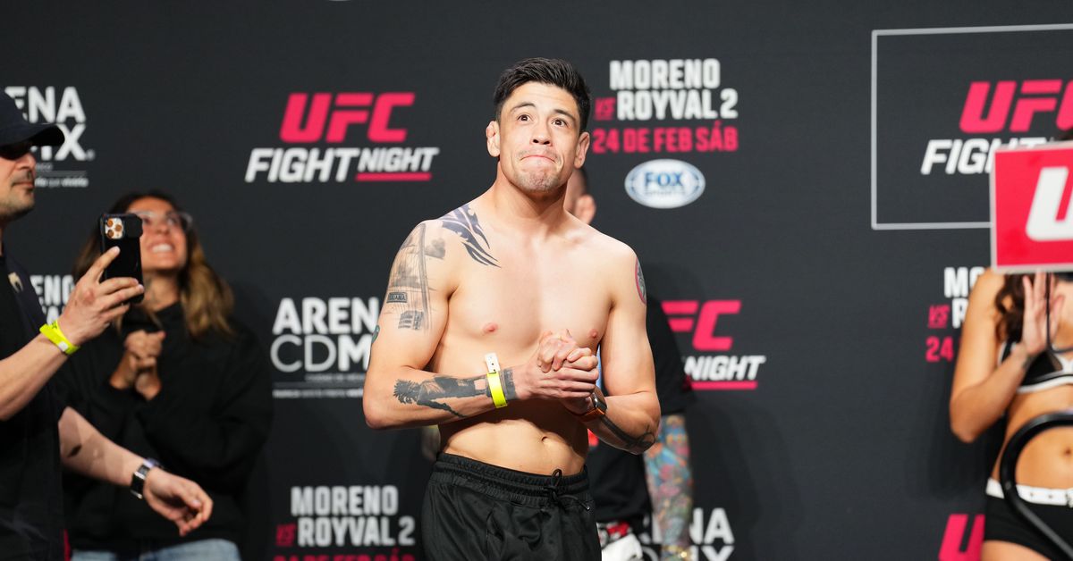 Brandon Moreno vs. Amir Albazi set as new main event for UFC Edmonton