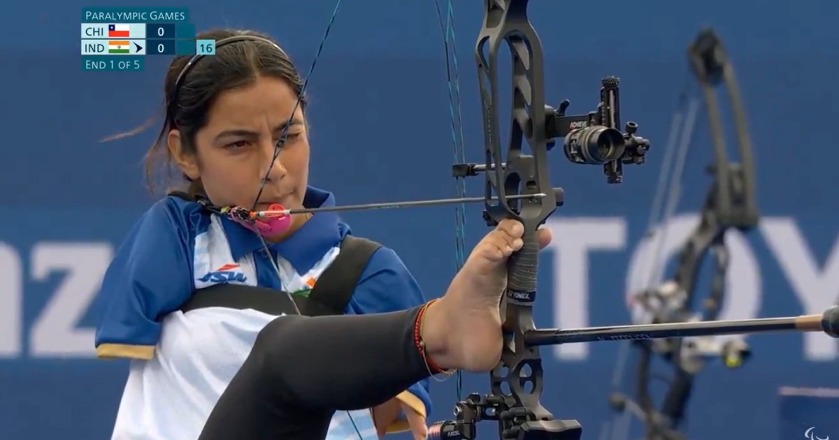 Paralympic archer scores ‘incredible’ bullseye at Paris Games using just her feet, Asia News