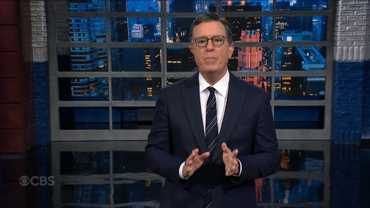 Stephen Colbert Jokes the Election Is Down to 7 States: Michigan, Wisconsin, Denial, Anger, Bargaining, Depression and Acceptance | Video