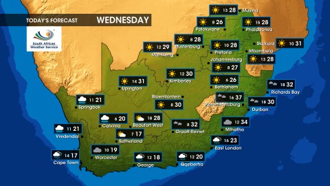 Weather forecast | Wednesday, 4 September 2024