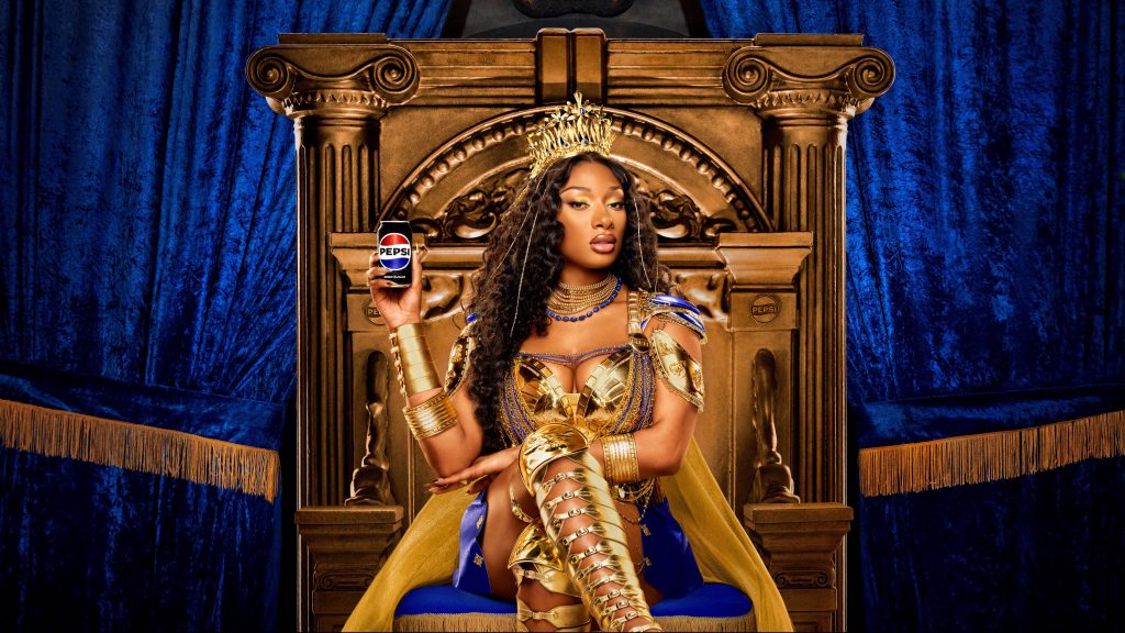 Megan Thee Stallion Stars In Pepsi’s ‘Gladiator’-Inspired NFL Campaign