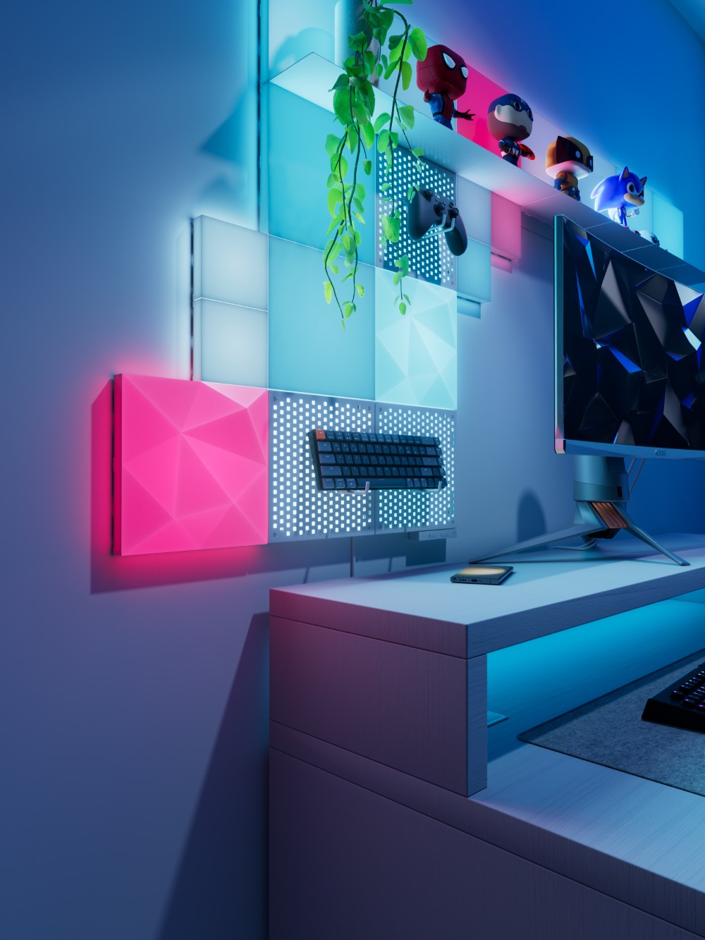 Nanoleaf Blocks takes smart home lighting to the interior design space