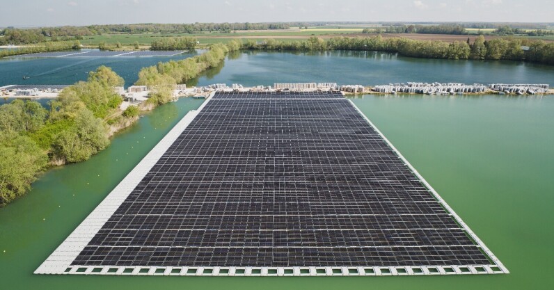 Europe’s biggest floating solar farm could power a large town