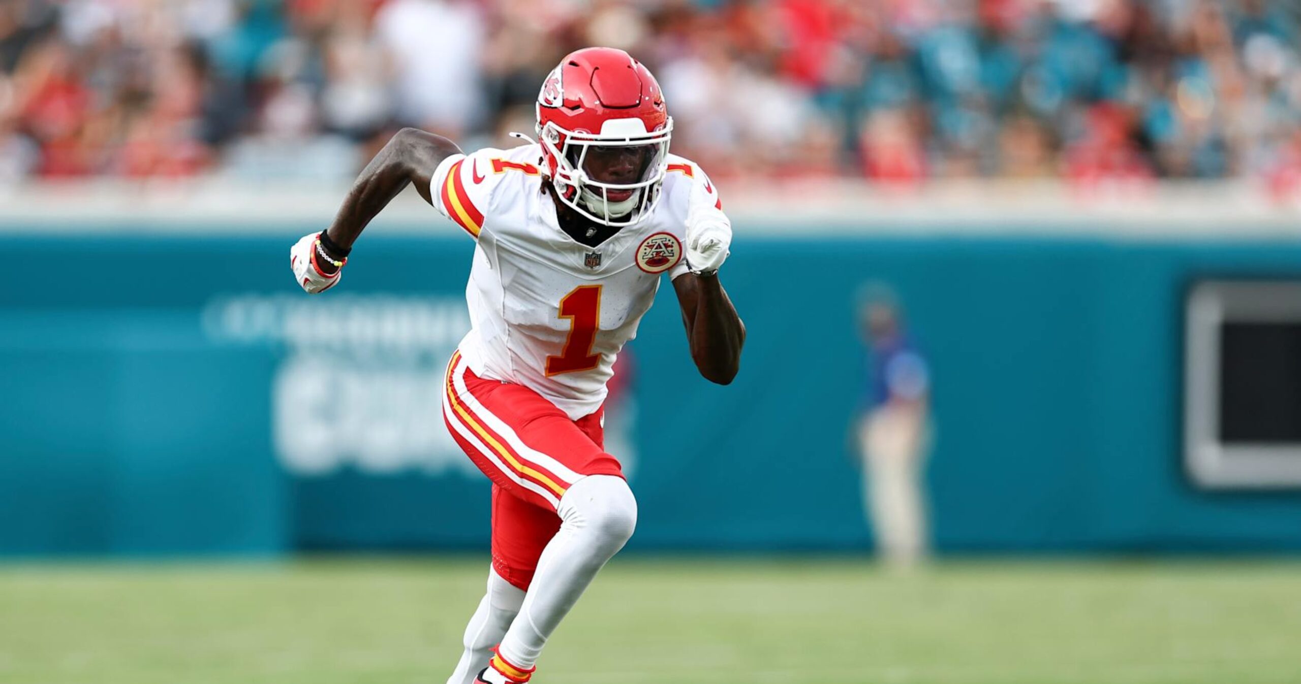 Chiefs’ Xavier Worthy Scores TD on 1st Touch vs. Ravens; Impresses Tyreek, Watt, Fans