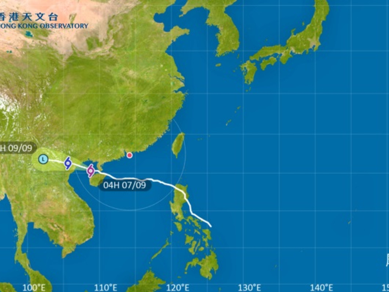 Strong Monsoon Signal replaces T3