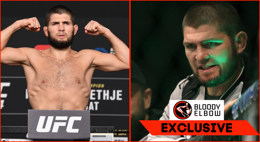 Khabib Nurmagomedov is ‘stronger than ever’ after bulking up 50lb as cousin reveals latest update on comeback rumors