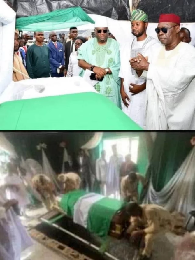 BREAKING: Atiku Kicks As Nigerian Flag Designer Laid To Rest Without Promised State Burial