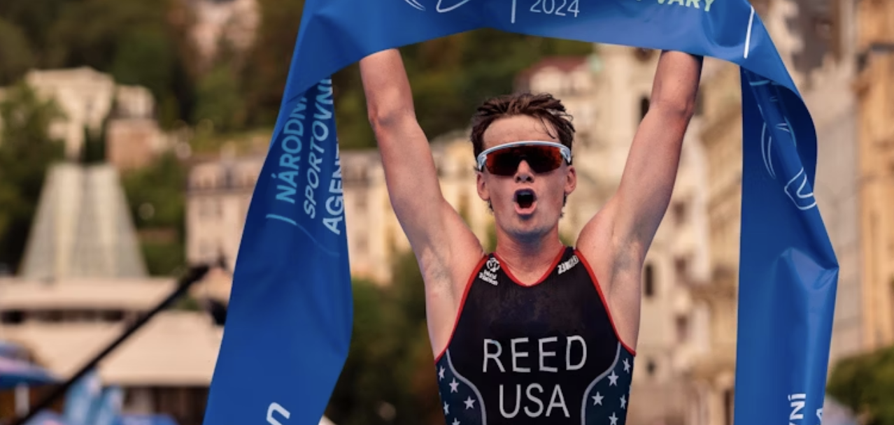 John Reed strikes late to win 2024 Karlovy Vary World Triathlon Cup