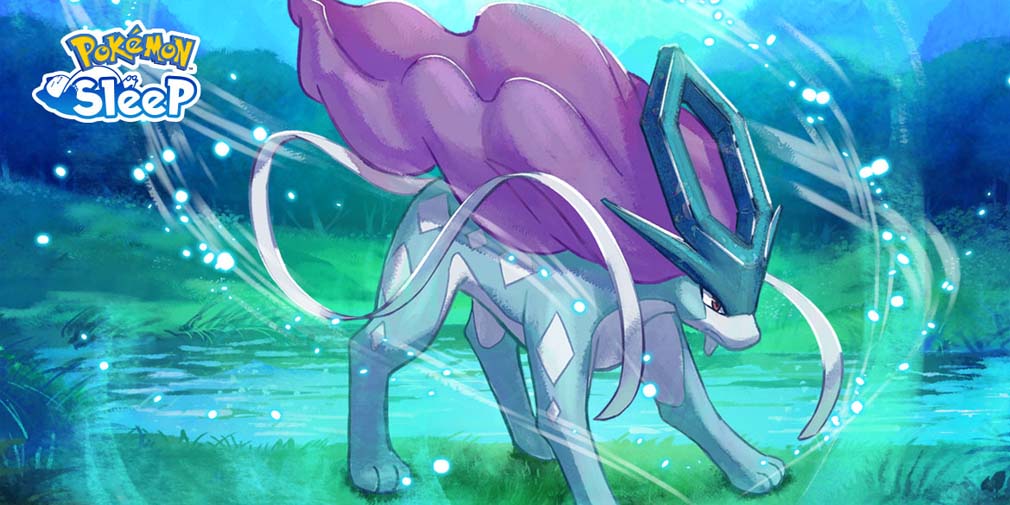 Pokemon Sleep welcomes Suicune and highlights Water-type helper Pokemon in latest update