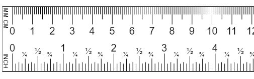 Actual Size Online Ruler (Mm,Cm,Inches) – Screen Measurements