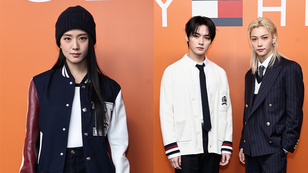 K-Pop Stars Jisoo of Blackpink, Felix and Lee Know of Stray Kids Look Perfectly Preppy at NYFW