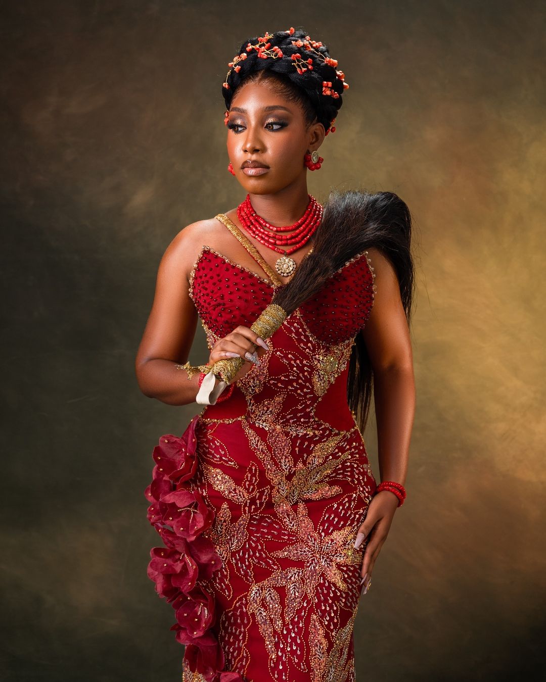 This Beauty Look Will Inspire Cultural Elegance at Your Igbo Trad