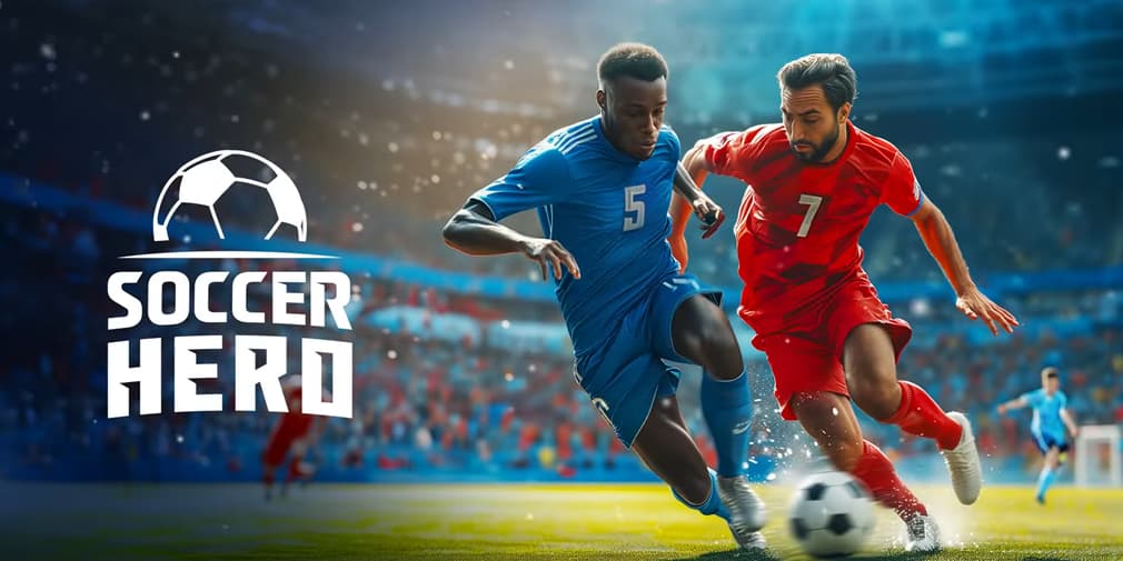 Soccer Hero, Miniclip’s newest sports-style game, is out now on iOS and Android