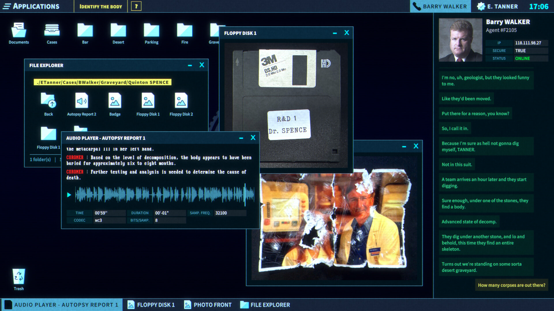 The Operator is a crime solving game delivered entirely with UI