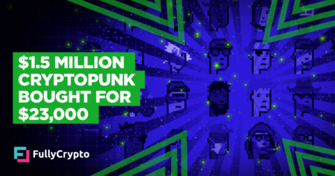 $1.5 Million CryptoPunk Acquired for $23,000