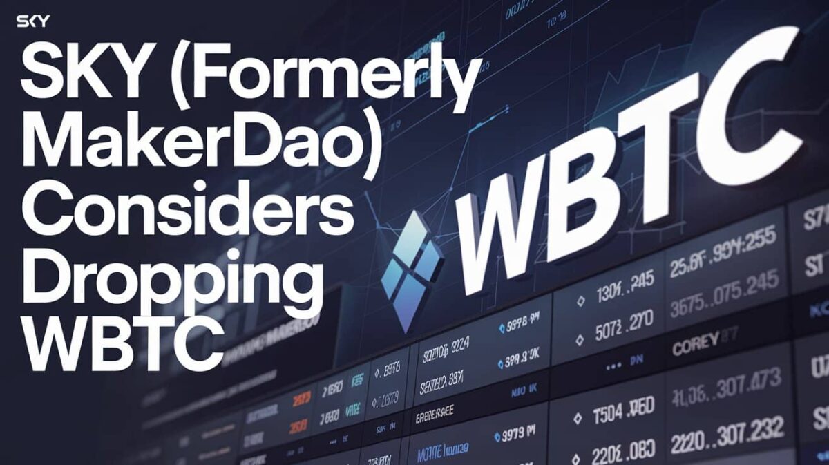 Sky Considers Dropping $200M in $wBTC Loans – What Happens to DeFi Now?