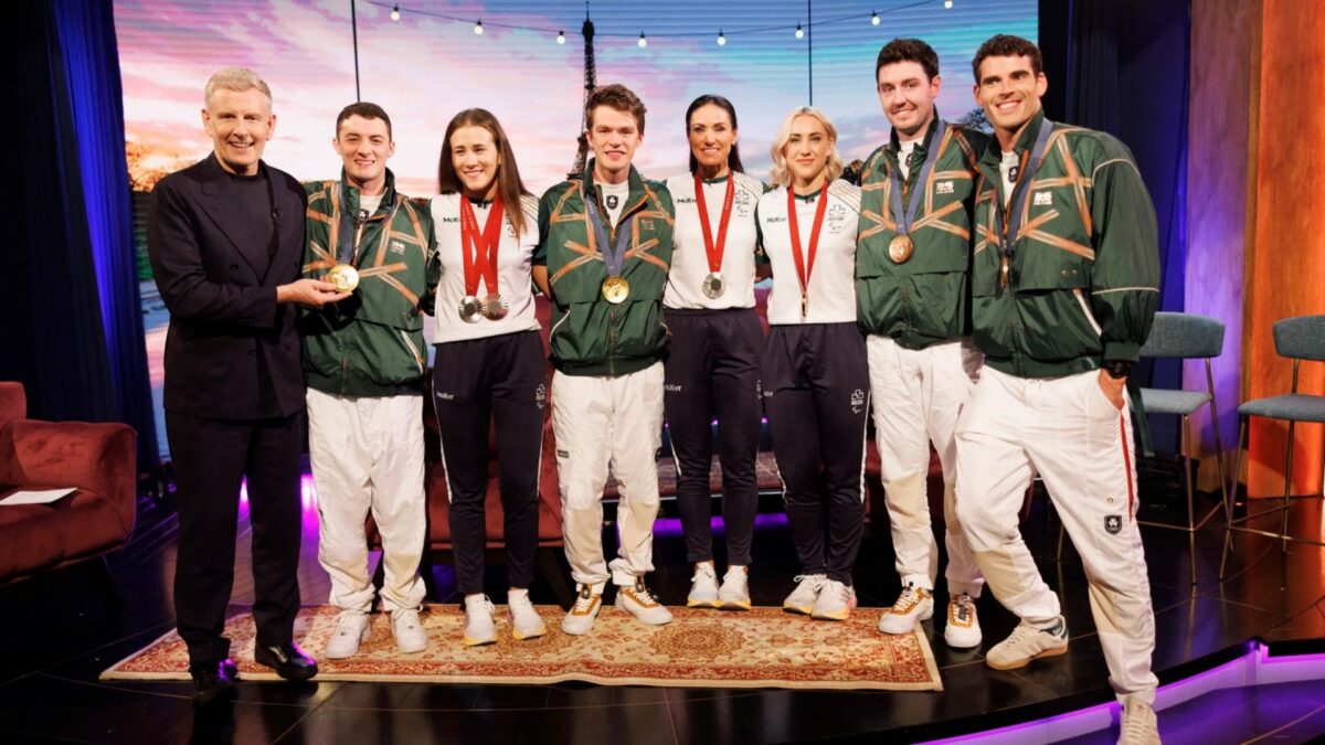 RTE viewers hail ‘talented and dedicated’ Olympic and Paralympic heroes after standing ovation on Late Late Show