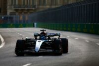 Russell suffers Mercedes engine problems in Baku F1 practice