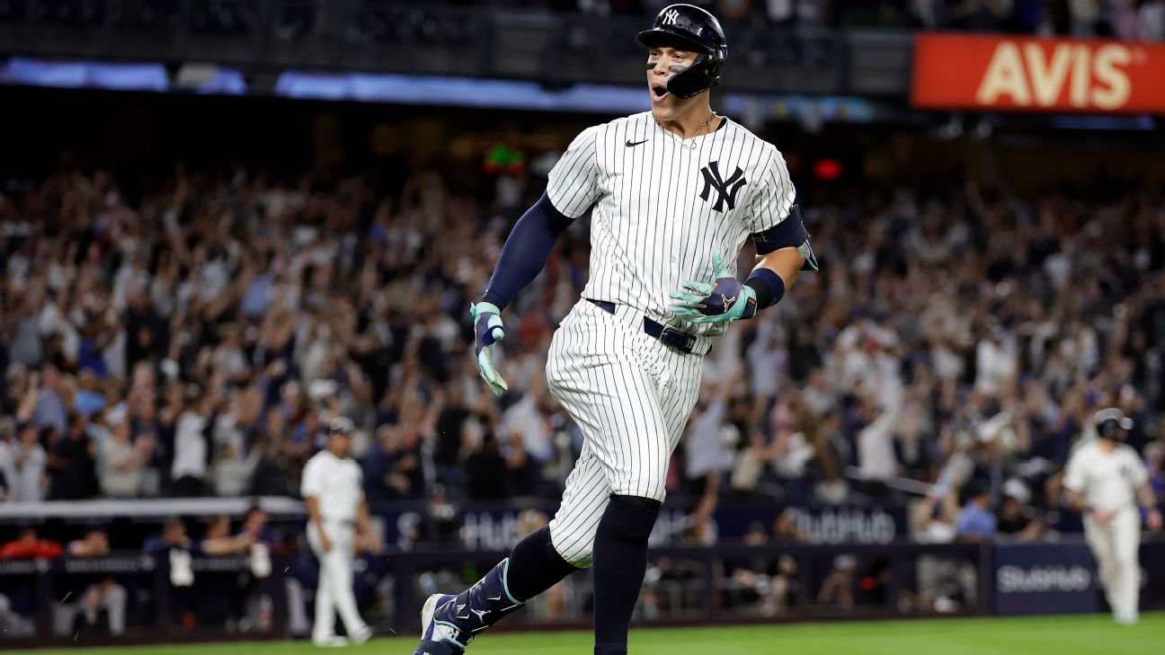 Judge slam halts HR drought: ‘Was it 16 games?’