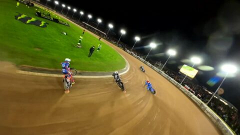 Des images époustouflantes en drone : Lambert remporte son premier Grand Prix de Speedway au Danemark !