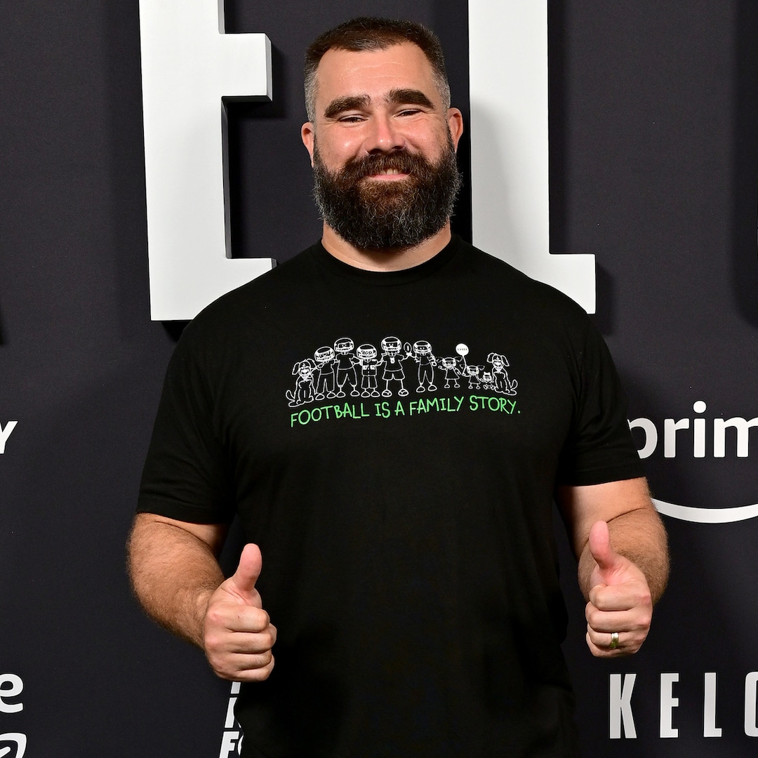 Jason Kelce présente le nouveau membre de la famille Kelce !