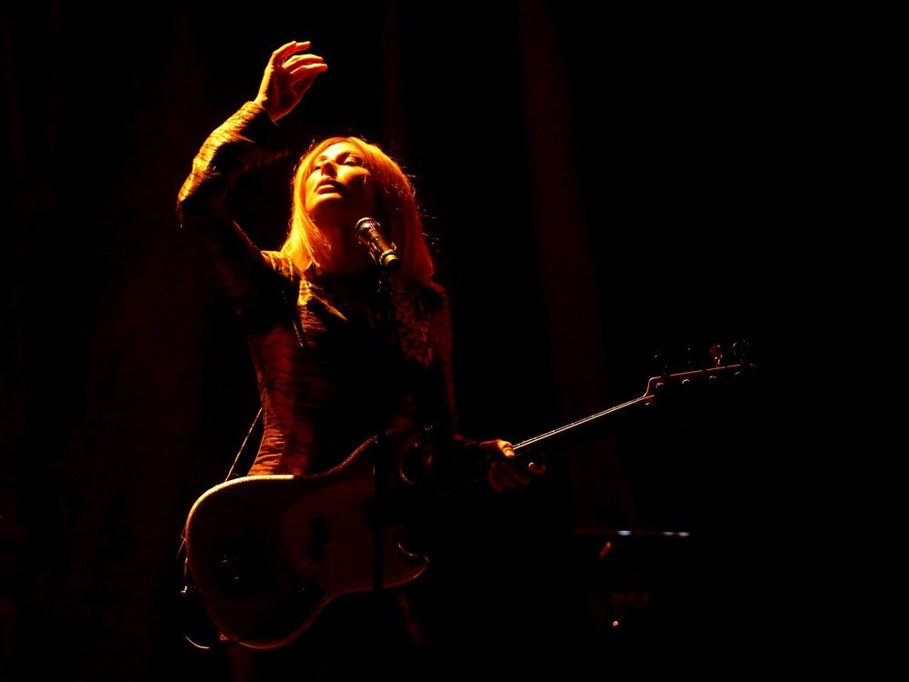 Sarah Barthel lors du concert