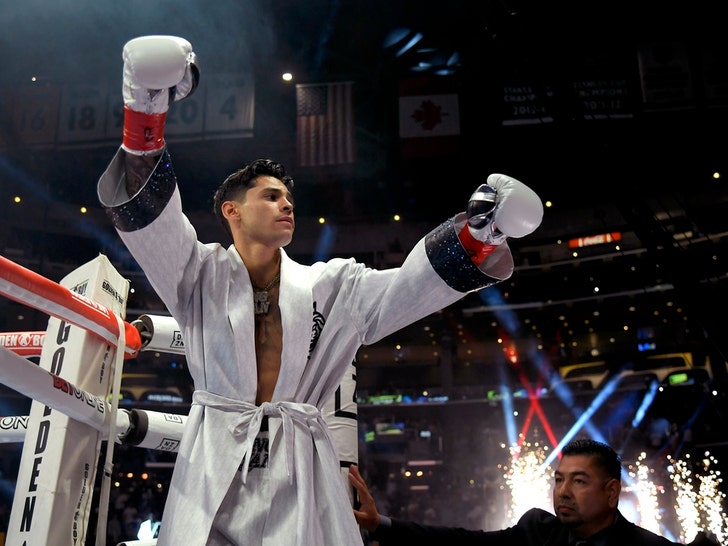 Ryan Garcia dans le ring photos