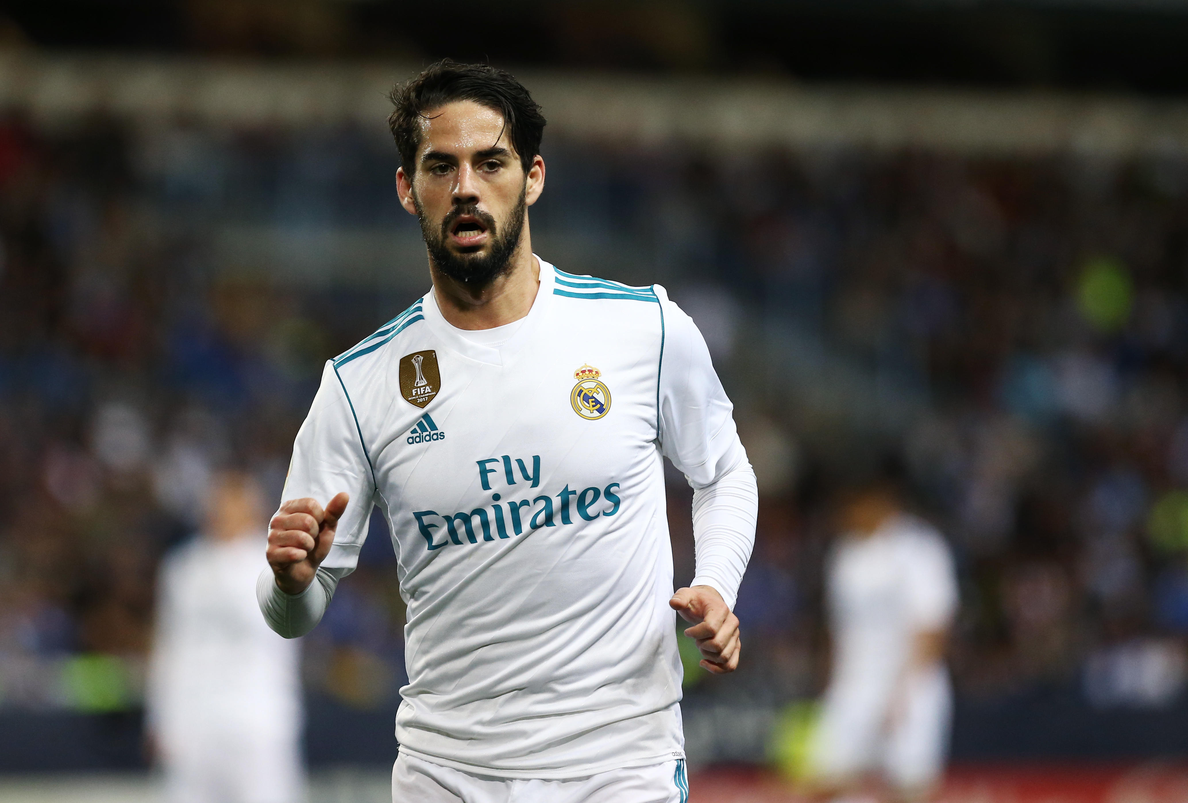 Isco en action pour le Real Madrid, avril 2018