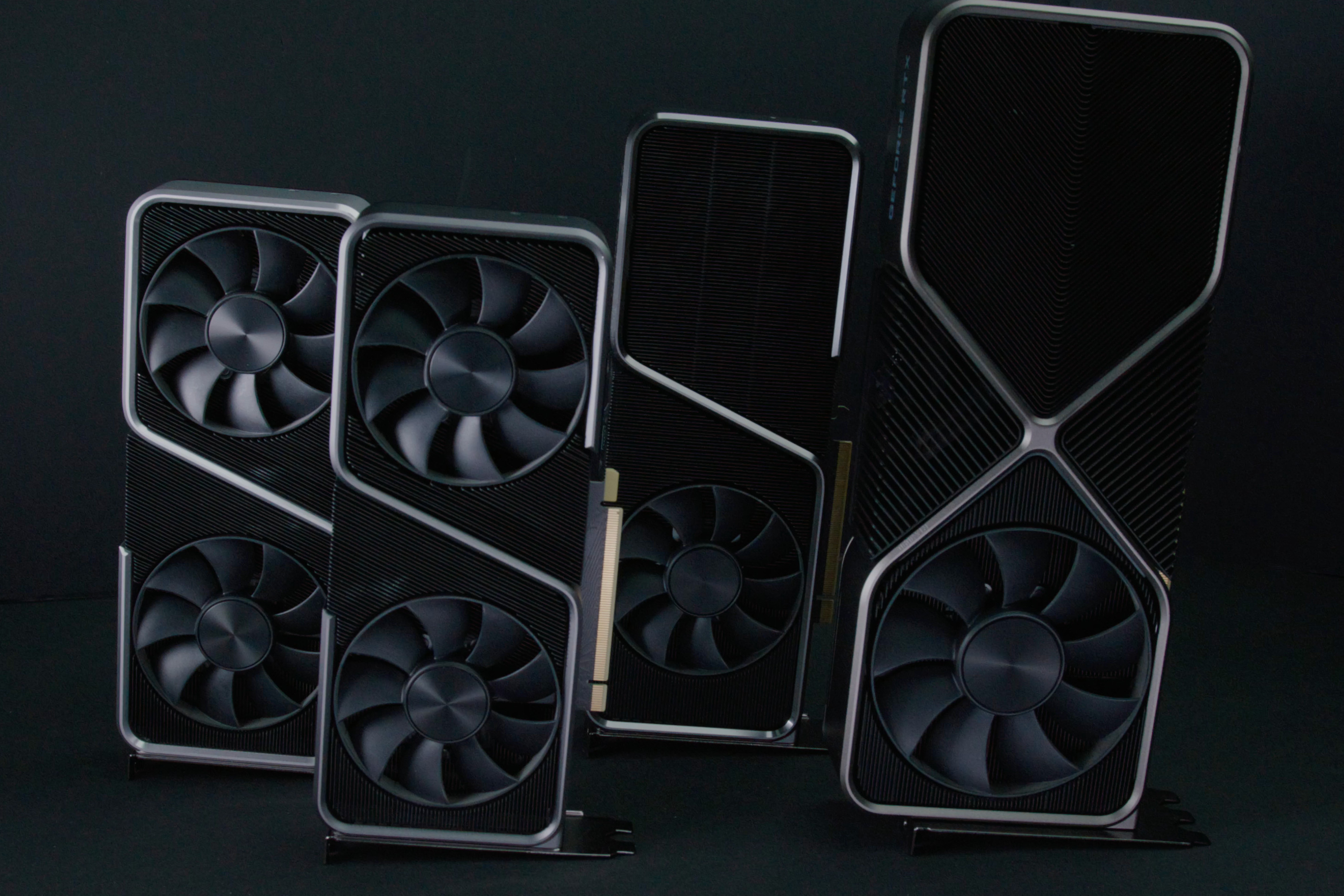 design monochromatique et industriel des GPU Founders Edition