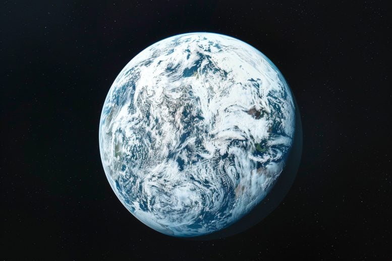 Concept de la Terre Boule de Neige