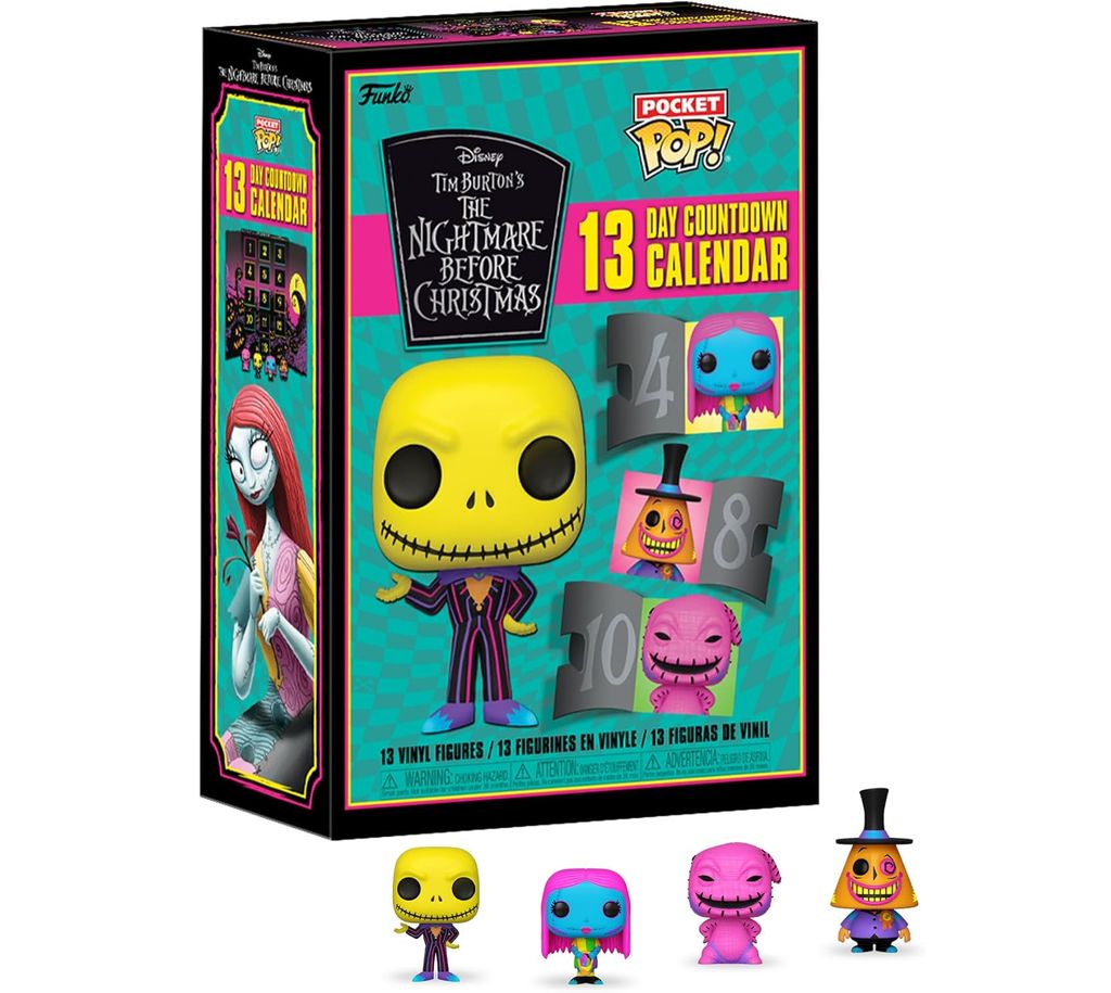 medecine Funko Pocket Pop Nightmare before Christmas 13 Day Countdown Calendar