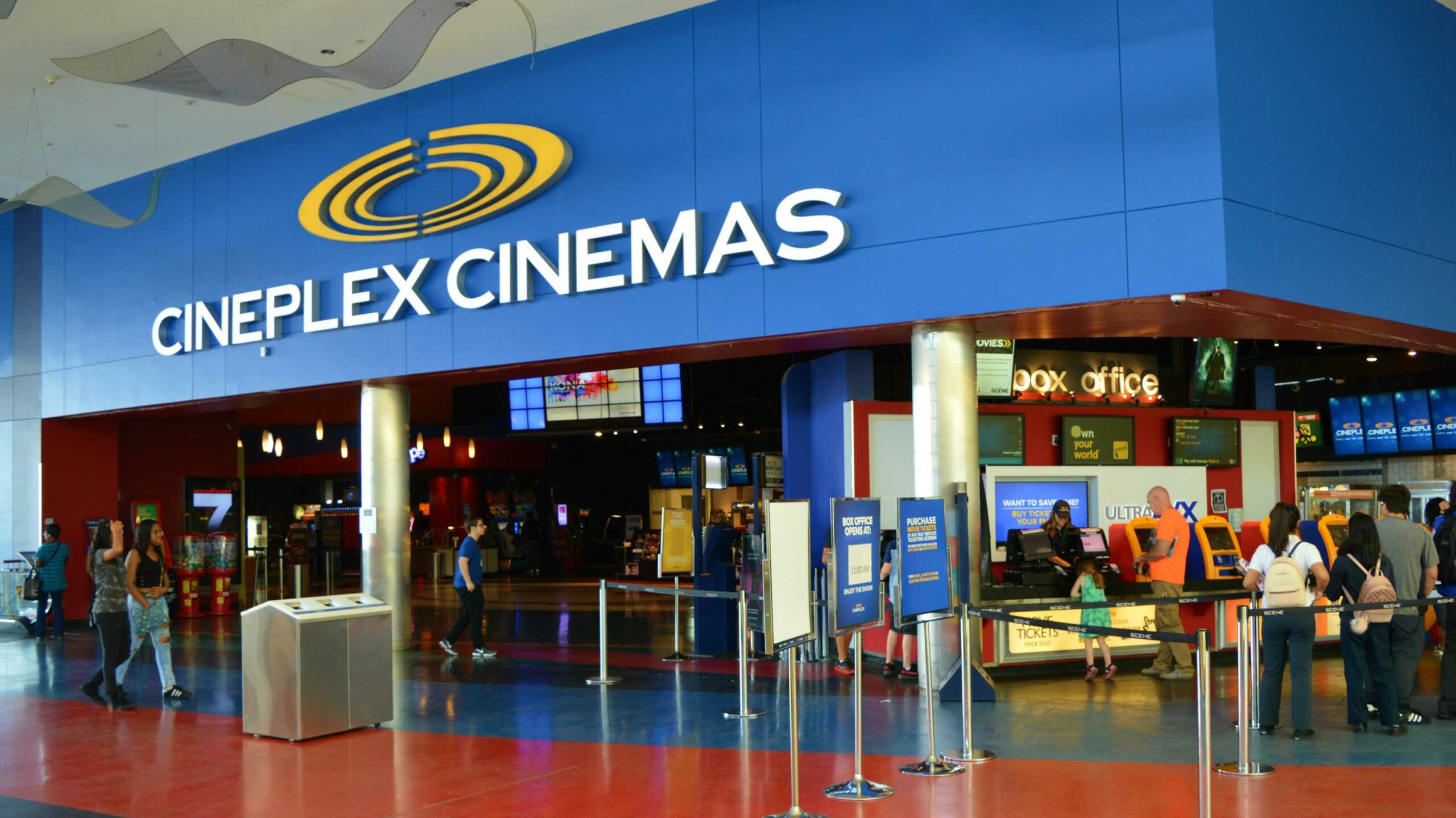 technologie Cineplex Cinemas