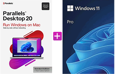 Parallels Desktop pour Mac 20 + Windows 11