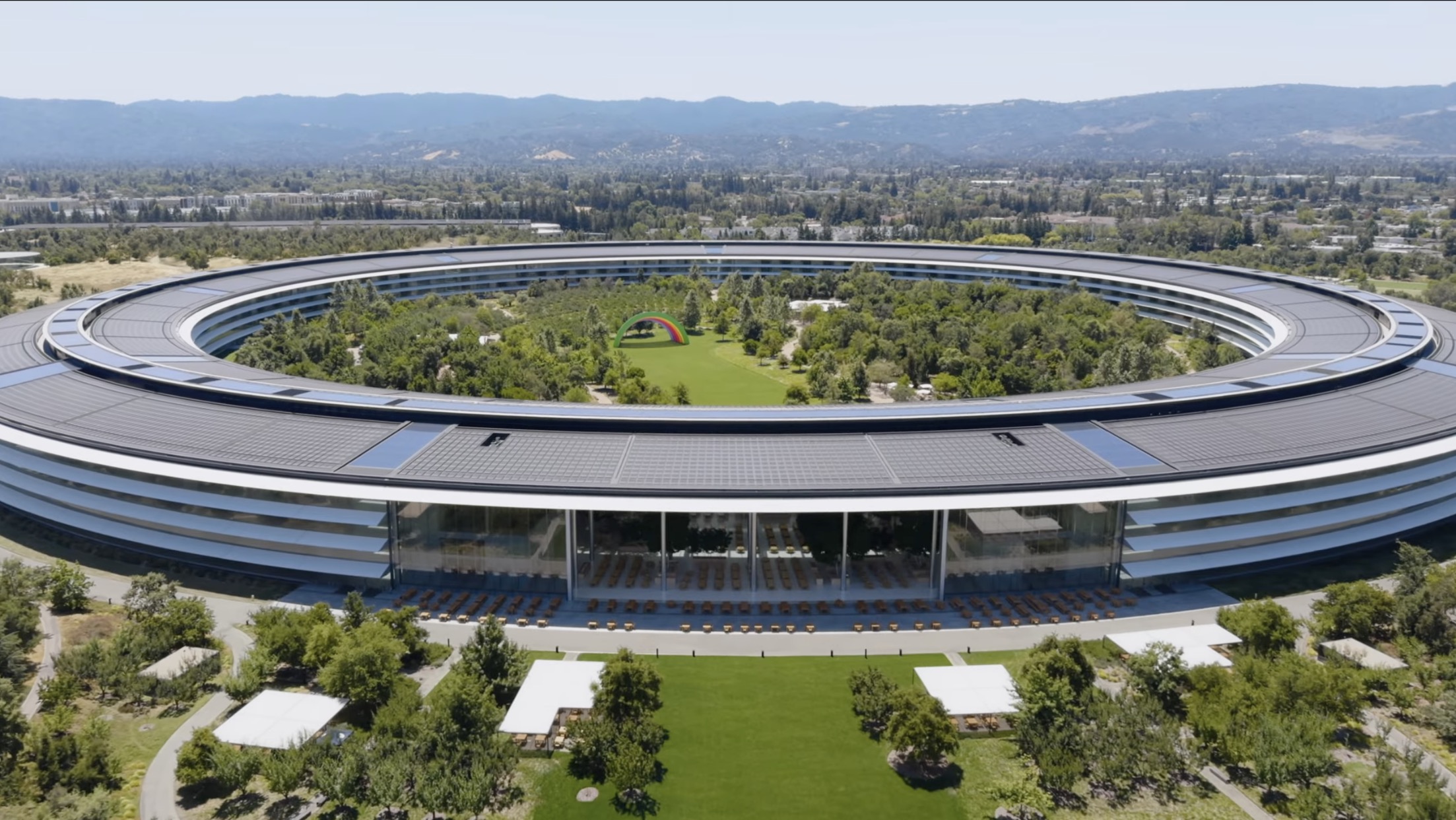 technologie Apple Park lors de l'événement iPhone 16