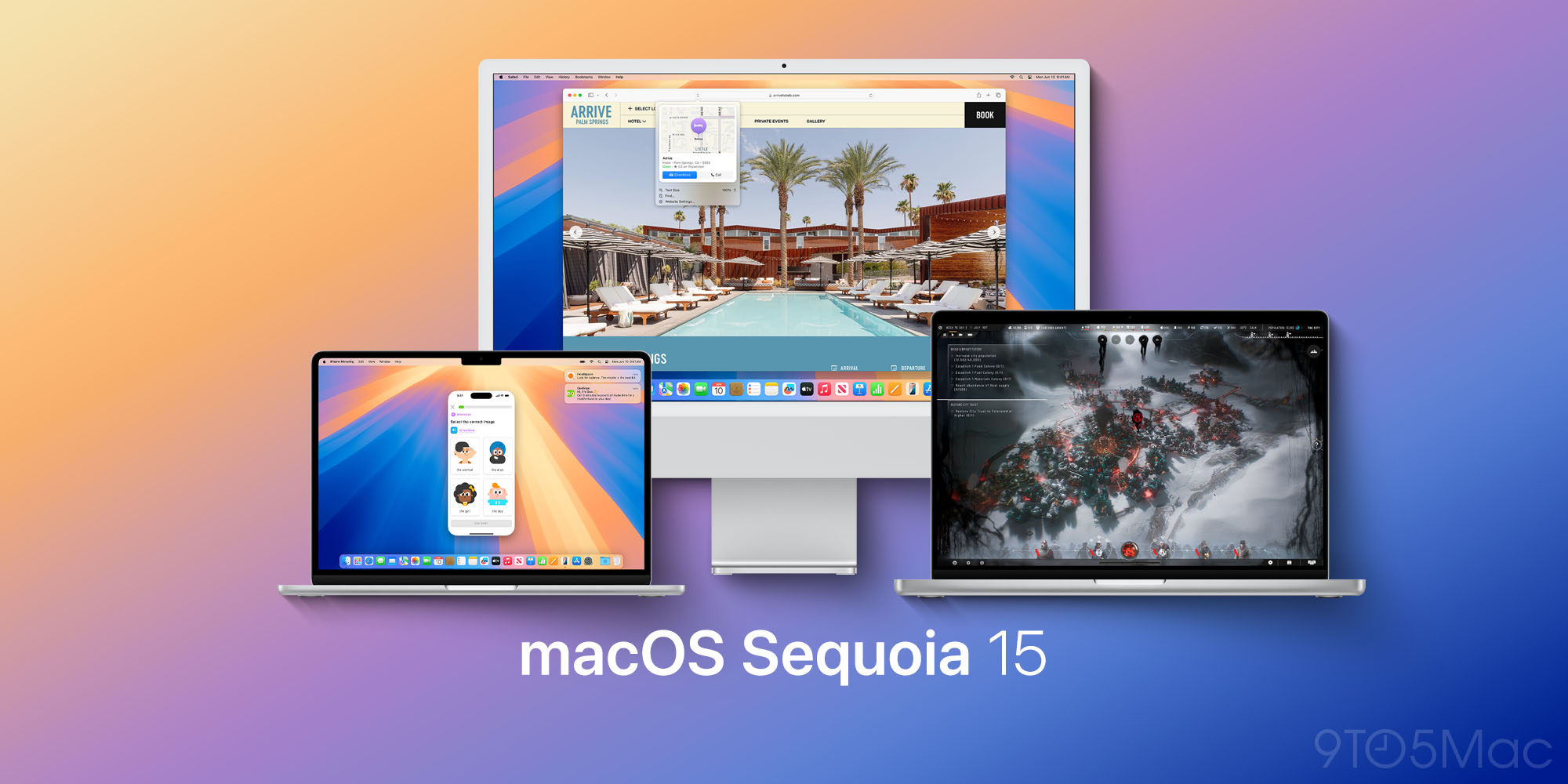 technologie macOS Sequoia héros