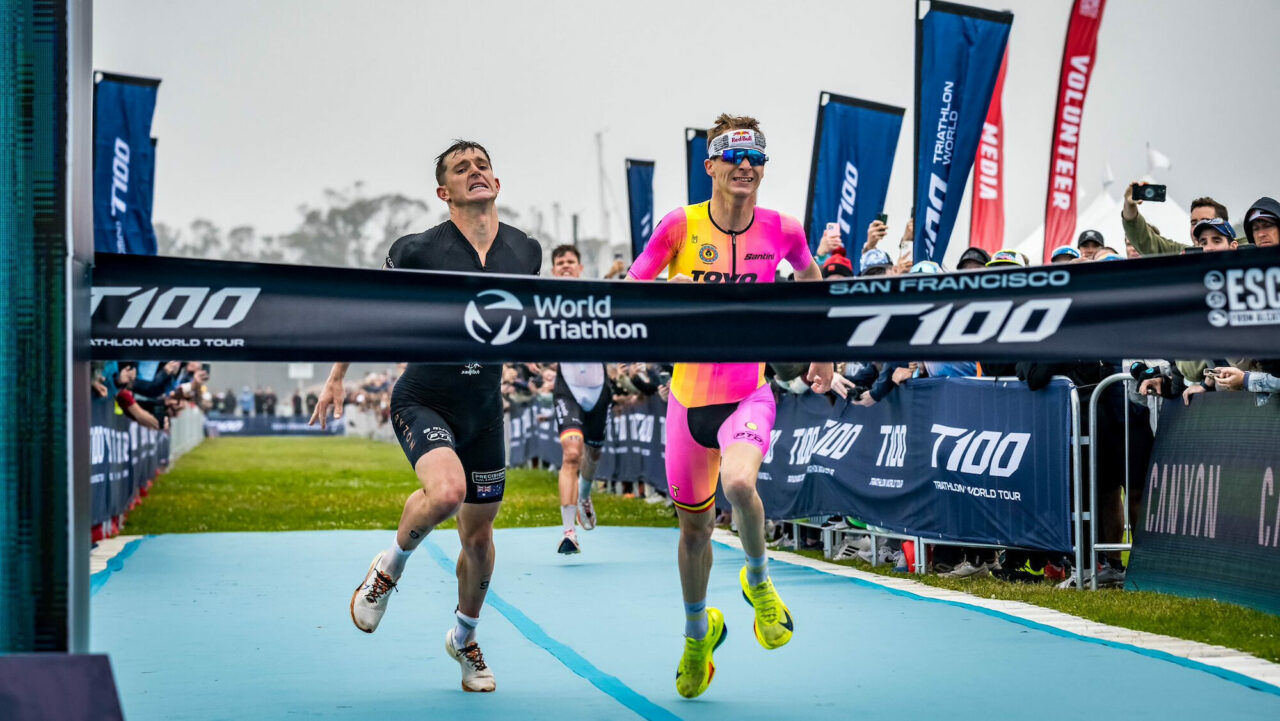 sport Marten Van Riel and Kyle Smith put on a show at the San Francisco T100.