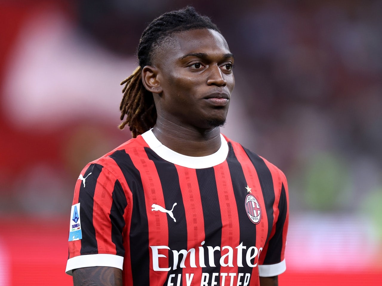 sport AC Milan's Rafael Leao on August 17, 2024