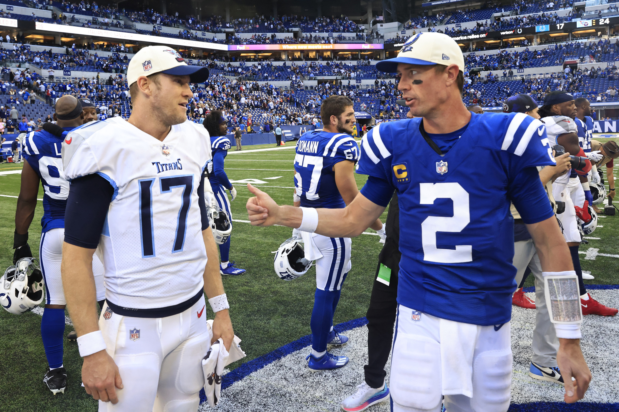 Ryan Tannehill et Matt Ryan